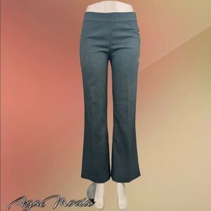 Elevenes for Anthropologie the Brighton, Grayish Green Boot Cut Pants.